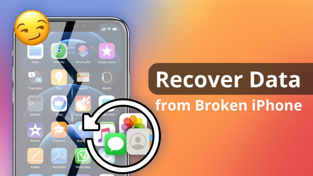 How to Back Up an iPhone with a Damaged Screen 